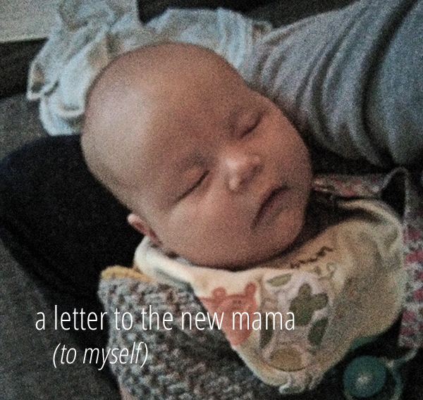 Letter to the new mama (to myself) - on releasing those unrealistic expectations of ourselves and learning to just BE in the new season. You're doing just fine. (by Fiona Lynn Koefoed-Jespersen)